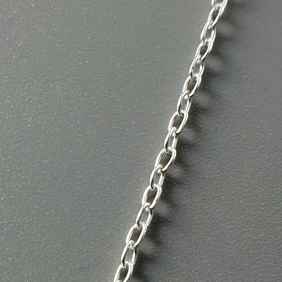 Sterling Silver Black CZ Devil Heart Necklace - Edgy Romance - Picture 7 of 11